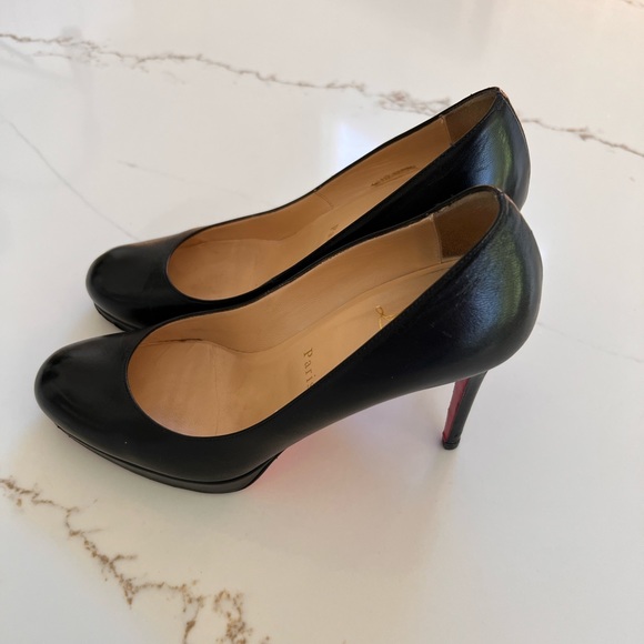 Christian Lou Boutin Jazz calf new simple 120 pumps - Picture 4 of 4